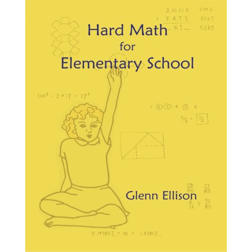 Hard Math for Elementary School